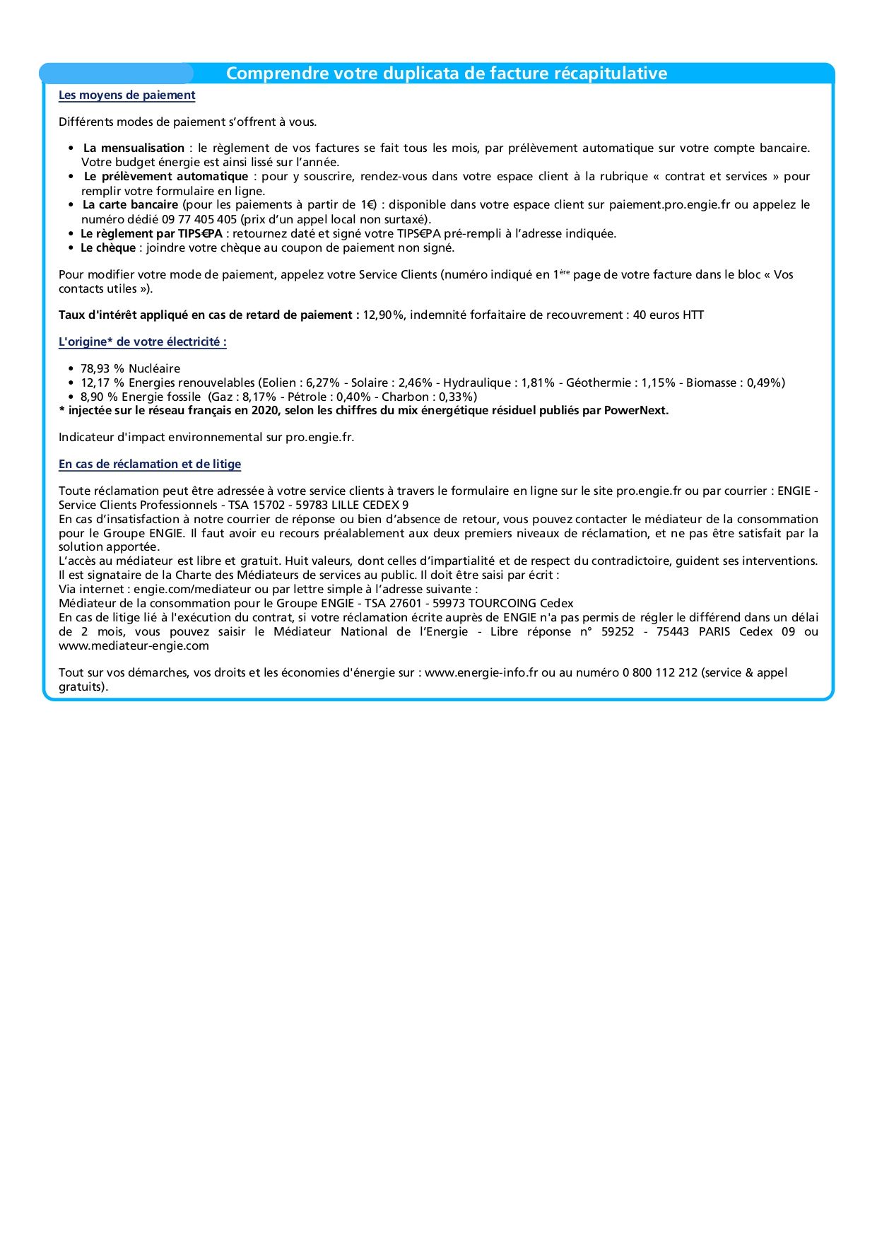 Moyens de paiement