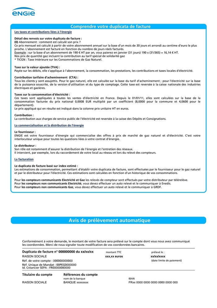 Facture Engie Pro p3