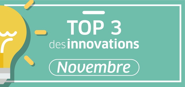 top 3 innovations Novembre